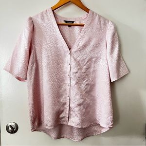 Express v-neck animal print top